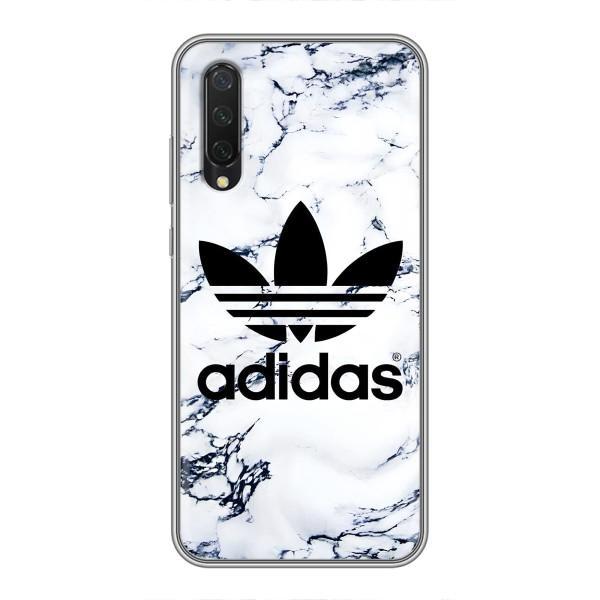 Чехлы Адидас для Xiaomi Mi 9 Lite (AlphaPrint) – Адидас на мраморе