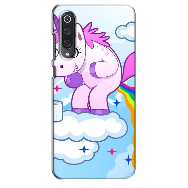 Чехол Unicorn на Xiaomi Mi 9 SE – Радуга единорожка