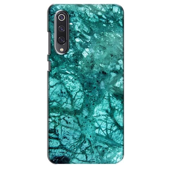 Мраморный чехол на Xiaomi Mi 9 SE (VPrint) – Зеленый мрамор