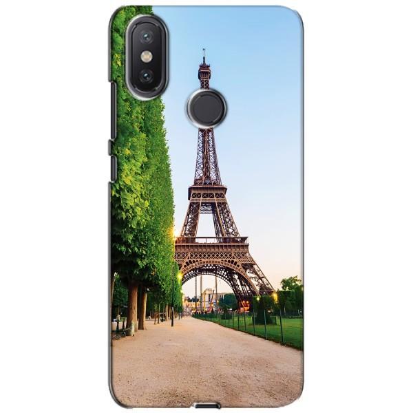 Чехол Эйфелева Башня для Xiaomi Mi A2 Lite - (AlphaPrint) – Дорога в Париж