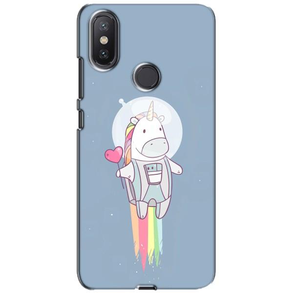 Чохол Unicorn на Xiaomi Mi A2 Lite – Єдинорог космонавт