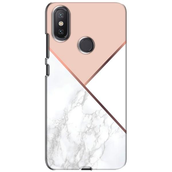 Мраморний чехол на Xiaomi Mi A2 Lite (VPrint) – Тройний мрамор