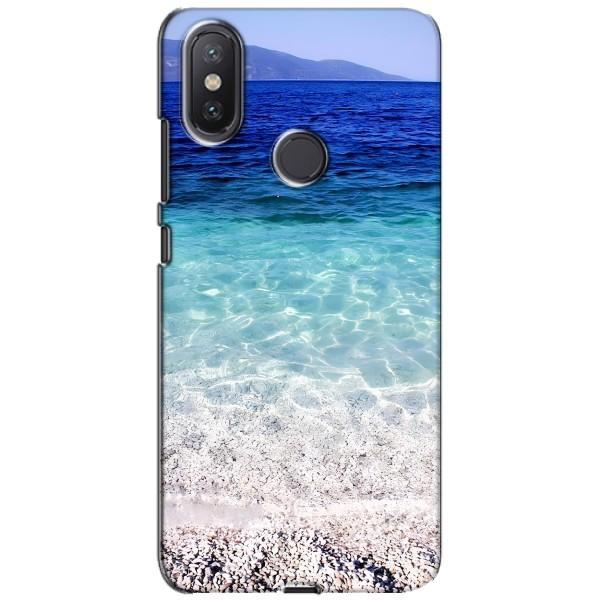 Силиконовый чехол с КАРТИНКАМИ лето для Xiaomi Mi A2 Lite (AlphaPrint) – Море