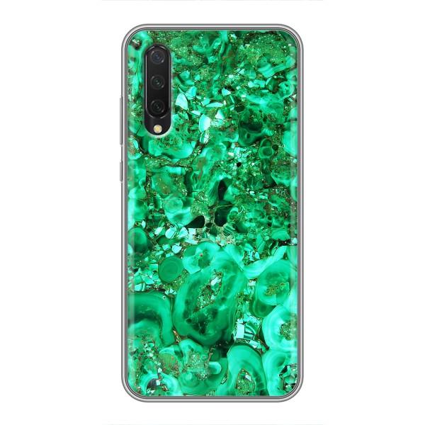 Мраморный чехол на Xiaomi Mi A3 (VPrint) – Салатный Мрамор