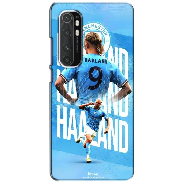 Чехлы с футболистом Ерлинг Холанд для Xiaomi Mi Note 10 Lite (AlphaPrint) – Erling Haaland