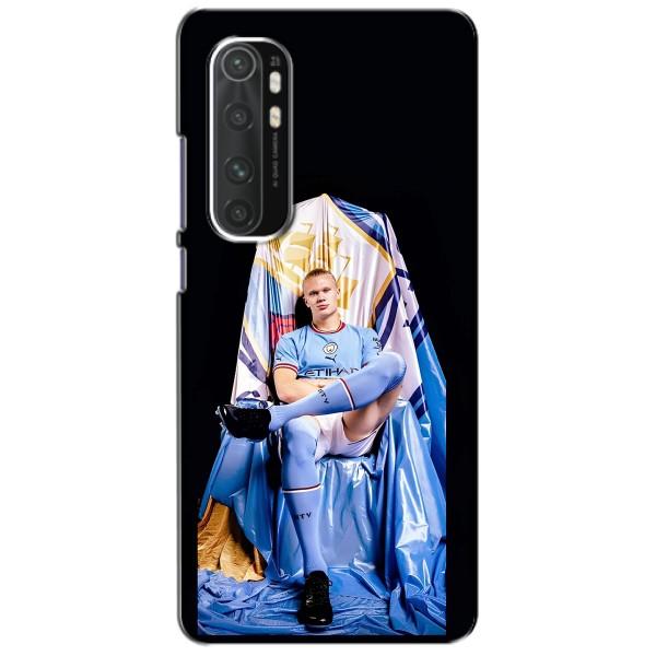 Чехлы с футболистом Ерлинг Холанд для Xiaomi Mi Note 10 Lite (AlphaPrint) – футболист Холанн