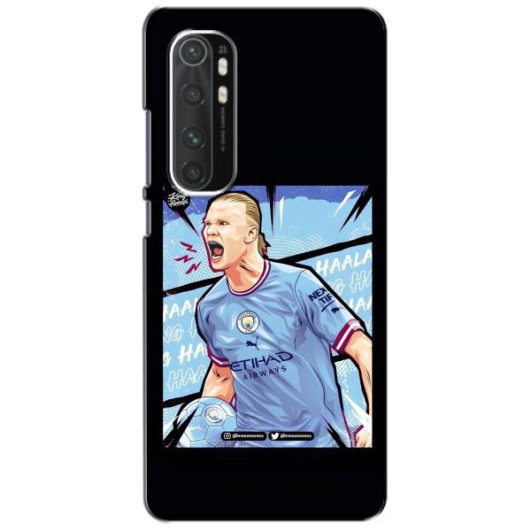 Чехлы с футболистом Ерлинг Холанд для Xiaomi Mi Note 10 Lite (AlphaPrint) – гол Эрлинг Холланд