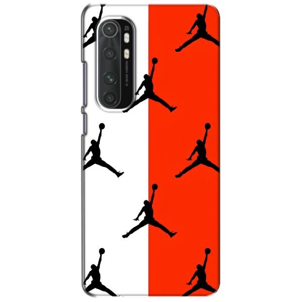 Чехлы для Xiaomi Mi Note 10 Lite - с картинкой JORDAN (AlphaPrint) – Лого Джордан