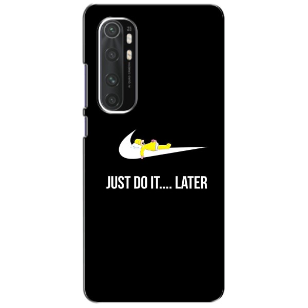 Чехол с логотипом Найк на Xiaomi Mi Note 10 Lite – Nike just do it
