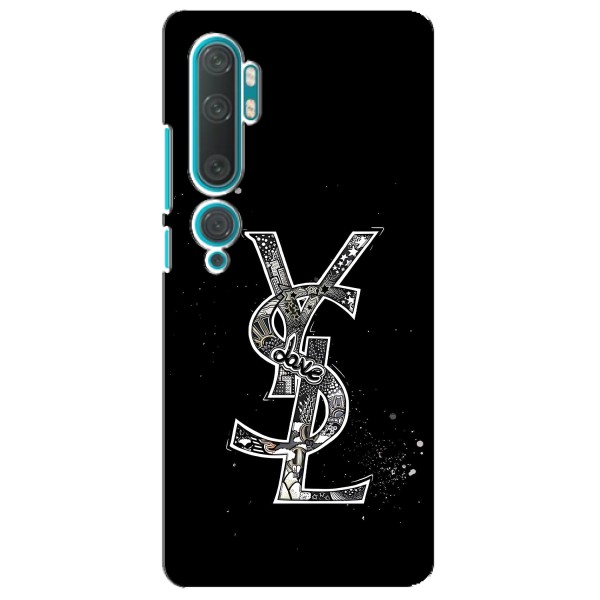 Чехол (Dior, Prada, YSL, Chanel) для Xiaomi Mi Note 10 – YSL