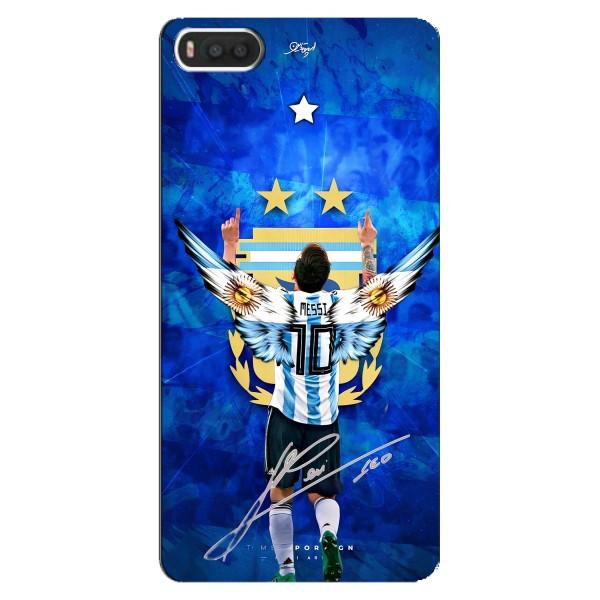 Чехлы для Xiaomi Mi8 (Leo чемпион) (AlphaPrint) – Месси сборная