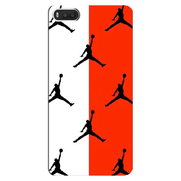 Чехлы для Xiaomi Mi8 - с картинкой JORDAN (AlphaPrint) – Лого Джордан