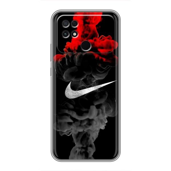 Чехол с логотипом Найк на Xiaomi POCO C40 – Найк на черном