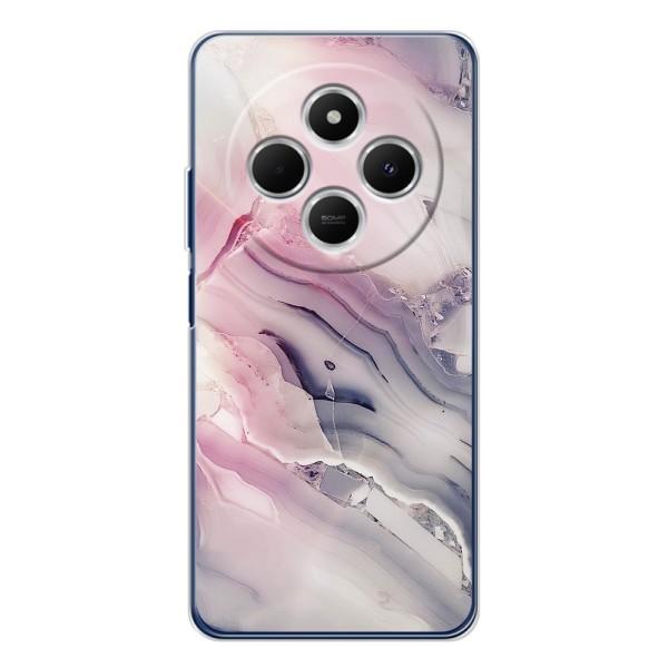 Мраморний чехол на Xiaomi Poco C75 (VPrint) – Пурпурний Мрамор