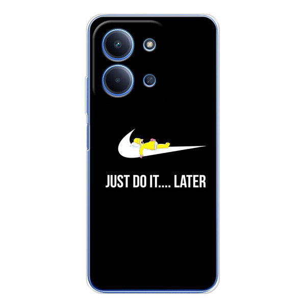 Чохол з логтипом Найк на Xiaomi Poco C85 – Nike just do it