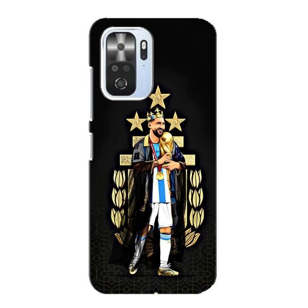 Чохли для Xiaomi POCO F3 (Leo чемпіон) (AlphaPrint) – Мессі Король
