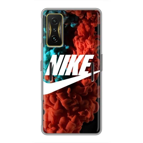 Чехол с логотипом Найк на Xiaomi POCO F4 GT – Найк лого