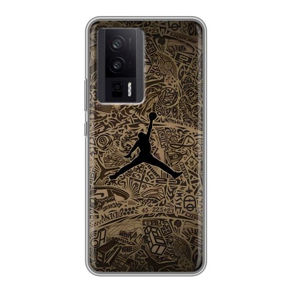 Чохли для Xiaomi POCO F5 Pro - з картинкою JORDAN (AlphaPrint) – Logo Jordan