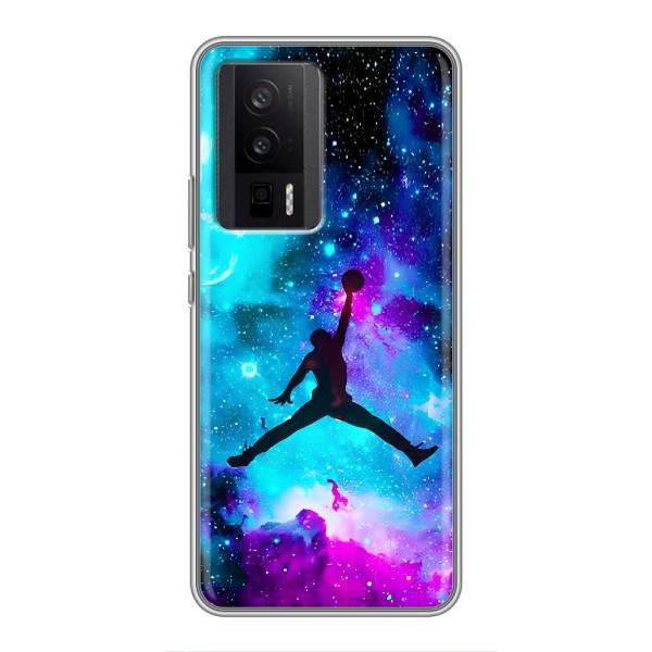 Чохли для Xiaomi POCO F5 Pro - з картинкою JORDAN (AlphaPrint) – Яскравий Джордан