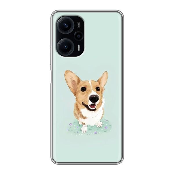 Чехлы с собаками для Xiaomi POCO F5 (VPrint) – Корги
