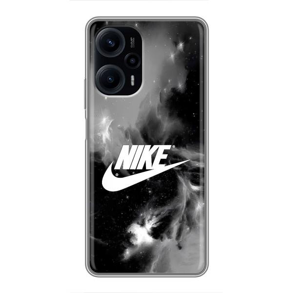 Чохол з логтипом Найк на Xiaomi POCO F5 – Найк димчастий