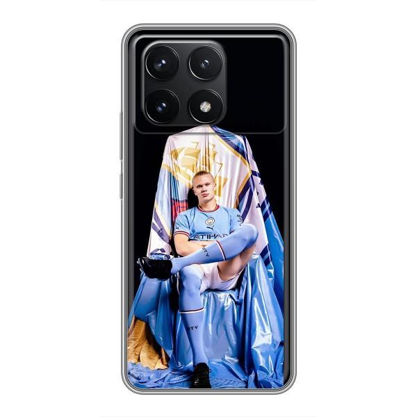 Чохли з футболістом Ерлінг Холанд для Xiaomi POCO F6 Pro (AlphaPrint)