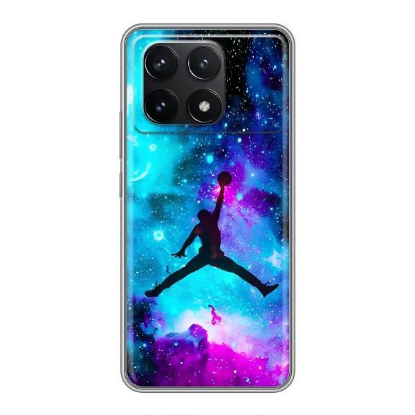 Чехлы для Xiaomi POCO F6 Pro - с картинкой JORDAN (AlphaPrint)