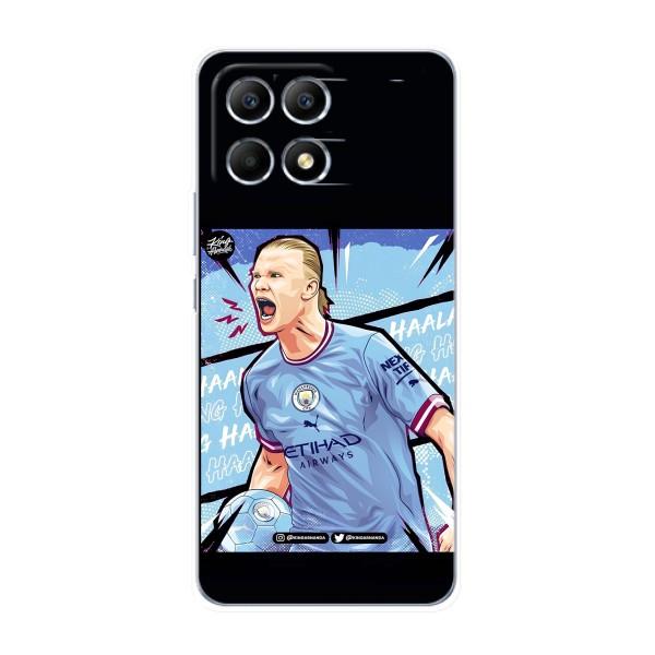 Чохли з футболістом Ерлінг Холанд для Xiaomi POCO F6 (AlphaPrint) – гол Ерлінг Холанд