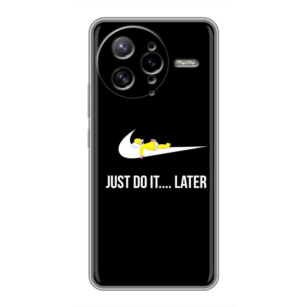 Чохол з логтипом Найк на Xiaomi POCO F7 Ultra – Nike just do it
