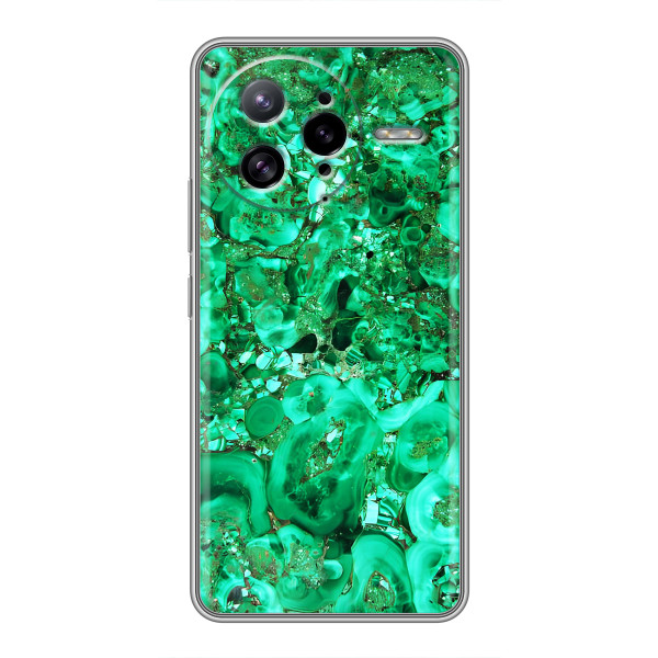 Мраморний чехол на Xiaomi POCO F7 Ultra (VPrint) – Салатовий Мрамор