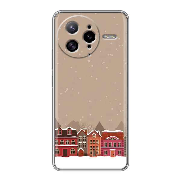 Новогодние, Праздничные Чехлы для Xiaomi POCO F7 Ultra - 2024 год – Зимний город