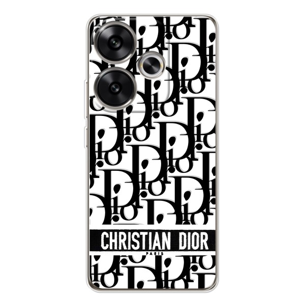 Чохол (Dior, Prada, YSL, Chanel) для Xiaomi POCO F7 – Christian Dior