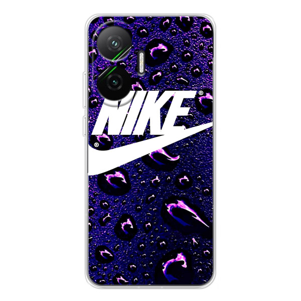 Чехол с логотипом Найк на Xiaomi POCO F7 – Найк на фиолетовом