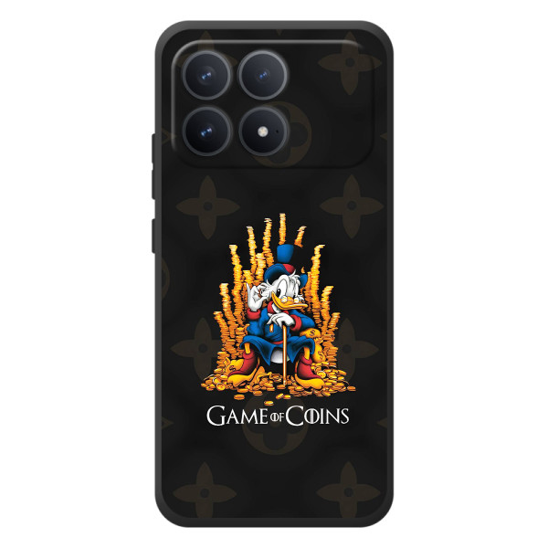 Чехли для Xiaomi Poco F8 Pro - Скрудж МакДак Louis Vuitton (PREMIUMPrint) – Король грошей