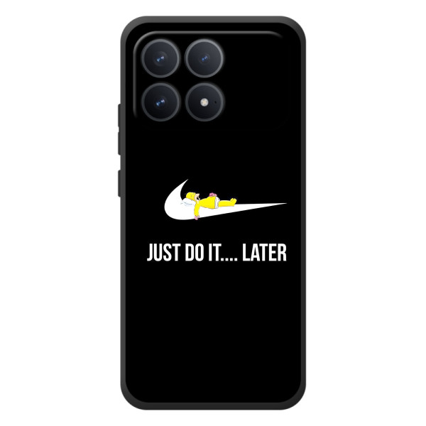 Чехол с логотипом Найк на Xiaomi Poco F8 Pro – Nike just do it