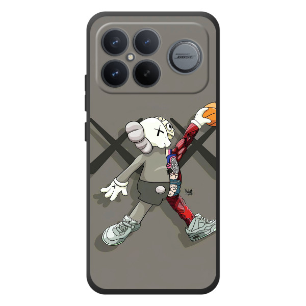 Чехлы для Xiaomi Poco F8 Ultra - Bearbrick Louis Vuitton (PREMIUMPrint) – Беарбрик Джордан