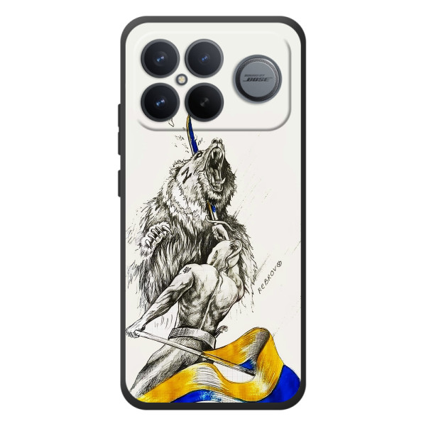 Чехлы Доброго вечора, ми за України для :Xiaomi Поко F8 Ультра (AlphaPrint) – Победа