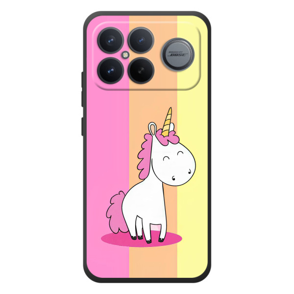 Чехол Unicorn на Xiaomi Poco F8 Ultra – Радужный Единорог