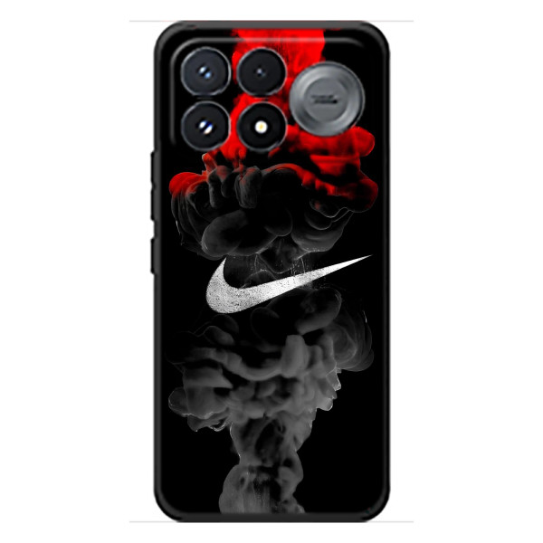 Чохол з логтипом Найк на Xiaomi Poco F9 Pro – Найк на чорному