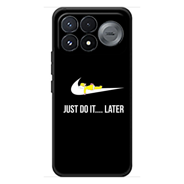 Чохол з логтипом Найк на Xiaomi Poco F9 Pro – Nike just do it