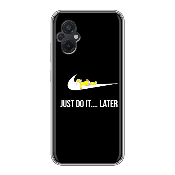 Чехол с логотипом Найк на Xiaomi POCO M5 – Nike just do it
