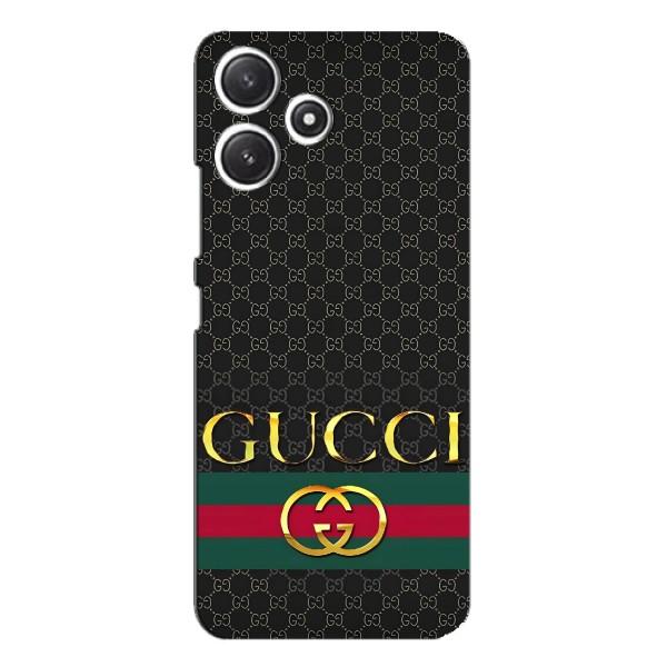 Чохли  GUCCI для Ксіаомі ПОКО М6 Про (5Д) (AlphaPrint) – Gucci оригінал