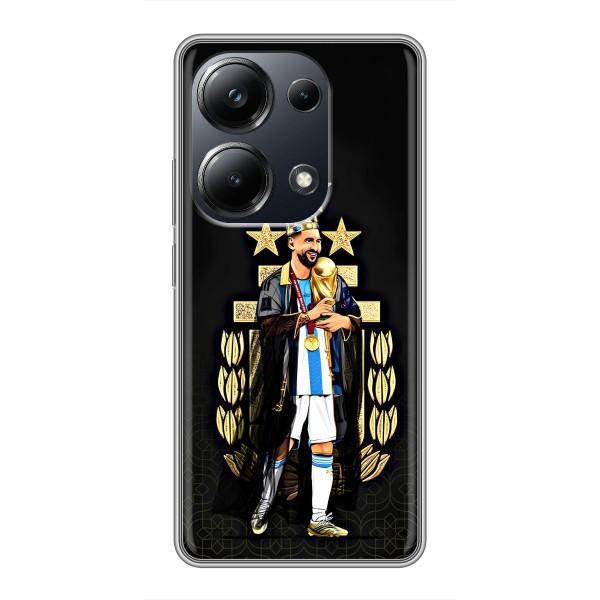 Чохли для Xiaomi POCO M6 Pro (Leo чемпіон) (AlphaPrint) – Мессі Король