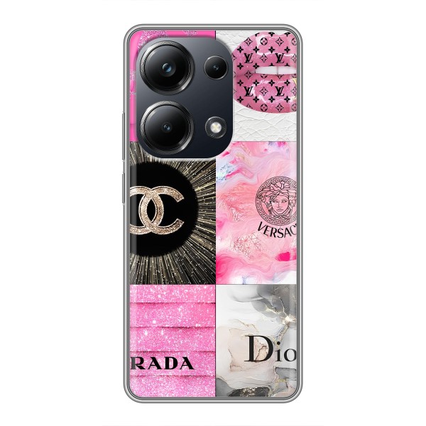 Чохол (Dior, Prada, YSL, Chanel) для Xiaomi POCO M6 Pro – Модніца