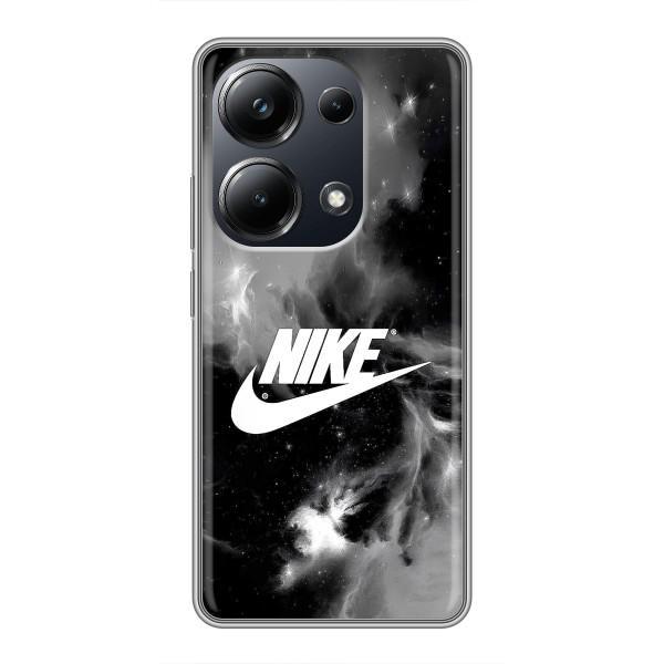 Чехол с логотипом Найк на Xiaomi POCO M6 Pro – Найк дымчатый