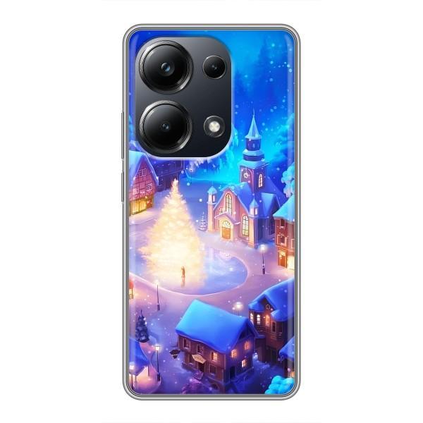 Різдвяні Чохли для Xiaomi POCO M6 Pro (VPrint) – Різдвяне місто