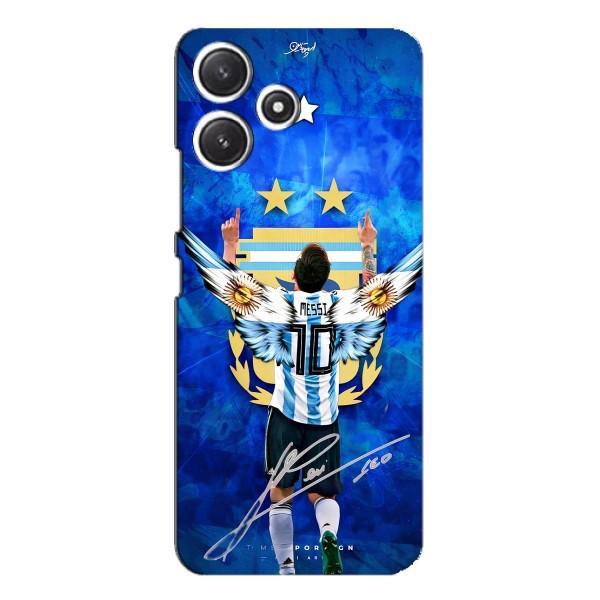 Чохли для Xiaomi POCO M6 (Leo чемпіон) (AlphaPrint) – Мессі збірна