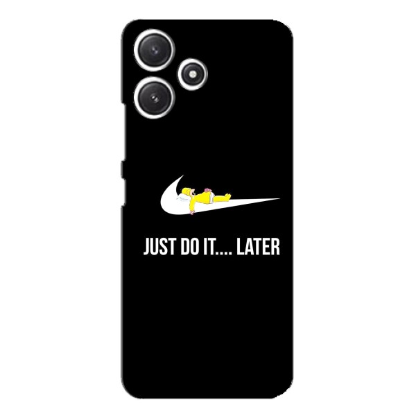 Чехол с логотипом Найк на Xiaomi POCO M6 – Nike just do it