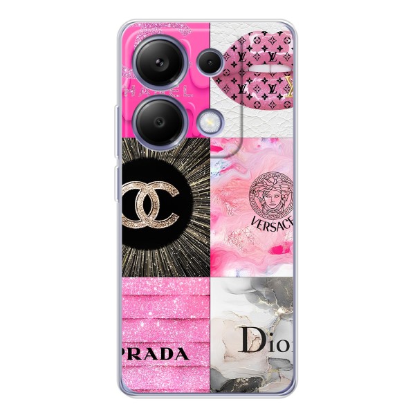Чехол (Dior, Prada, YSL, Chanel) для Xiaomi Poco M7 Pro 5G – Модница