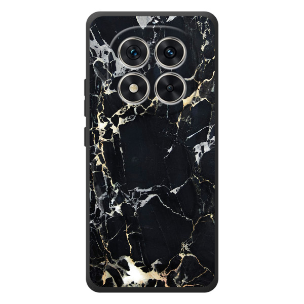 Чохол з текстурою Мрамора на Xiaomi Poco М8 Про – Чорний мрамор